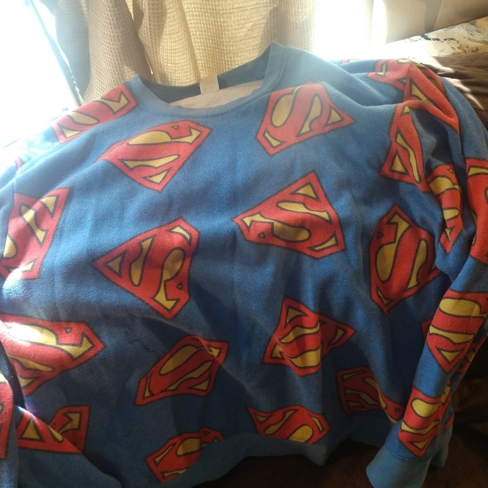 Men's large Superman sweater